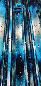 某展廳科技感LED多面大屏成功點亮交付